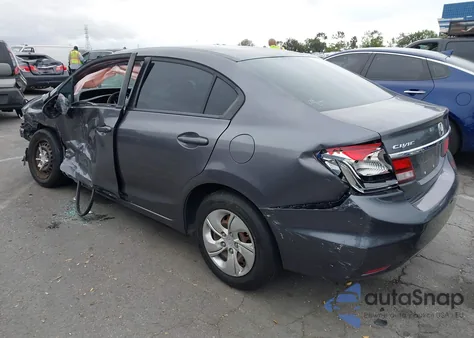 2014 Honda Civic Lx z USA, uszkodzony, nr VIN 19XFB2F53EE226972